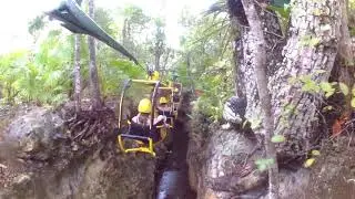 Xel-H&aacute; Bike trail and zip bike