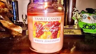 Yankee Candle Review: White Zinfandel
