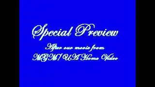 All MGM UA Home Video Fancy Writing Bumpers (1992-1999)