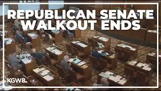 Longest walkout in Oregon history over as Republicans return to Salem