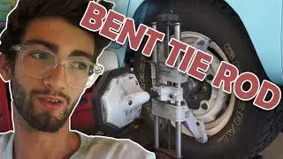 A Bent Tie Rod (Tie Rod Replacement)
