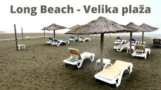 Top Reiseziele in Montenegro #08 -  BEACH ULCINJ - Long Beach - Velika plaža
