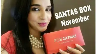 *New* SANTAS BOX November 2017 | Coupon Code for FREE Product | Violet Box | Starting from @ 490
