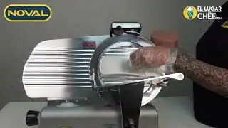 Rebanadora de jamón Noval RB-250 | Equipo profesional para carnicería y cocina