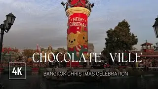 Chocolate Ville Bangkok Christmas Celebration 🎄✨ | Best Place in Thailand