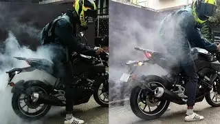 Yamaha Mt15 burnout🔥| പണി പാളി guys|mt15 watsapp status|#shorts#youtube#youtubeshorts