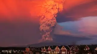 Calbuco Volcano Eruption