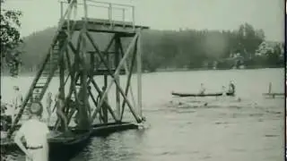 Historic 1912 Film Archive   Swedish Lakeside