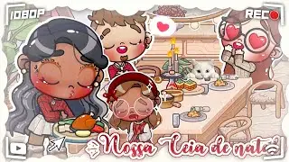 AESTHETIC* NOSSA CEIA DE NATAL EM FAM&Iacute;LIA + NEW INTRO! 🎄🦌|| *VOICED🎙️* || AVATAR WORLD