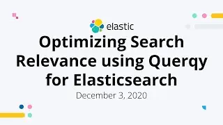 Optimizing Search Relevance Using Querqy for Elasticsearch