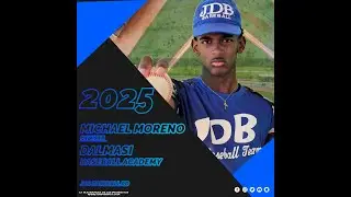 Michael Moreno RHP 2025 2026 Class From (Dalmasi Baseball Academy)  Date video 24 04 2025