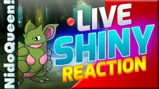 Live Shiny NidoQueen Reaction Gen 4 PokeRadar!!!