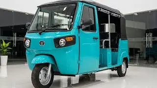 2025 Piaggio Ape City Electric Auto Rickshaw | Full Review & Features | #urbanmobility