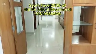 South facing 2800 sft flat for sale at dhanmondi