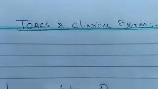 How to perform in FCPS TOACS & clinical exam(1)