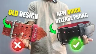 Hack Athletics New Quick Release Prong Belt - Best Powerlifting Belt in India -