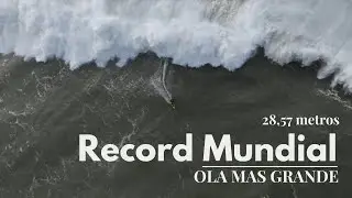 NUEVO RÉCORD de OLA MÁS GRANDE jamás SURFEADA_28,57 metros