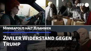 Minneapolis hält zusammen: Ziviler Widerstand gegen Trump | AFP