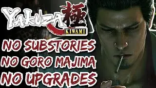 Can You Beat Yakuza Kiwami Without Any Side Content!?