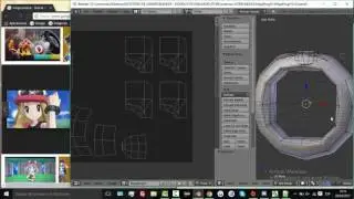 Blender || Timelapse || Modeling and texturing the Mega Ring from Pok&eacute;mon XY || 20xSpeeded