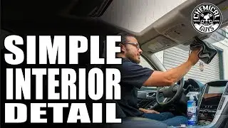 How To Quickly Clean Car Interior - Infiniti Q50 - Chemical Guys Car Care