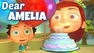 Happy Birthday Song to Amelia