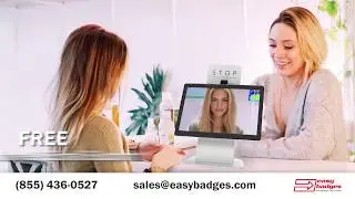 Киоск для измерения температуры от Easy Badges