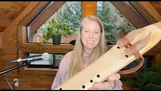 Western Cedar Harmony Drone Flute in G NAF