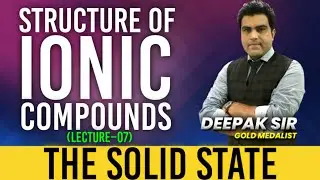Solid State : AB/AB2 Type || Fluorite & Anti fluorite Type || Spinel & inverse spinel Structure