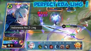 LING BLAID IS BACK ! BANTAI BANTAI LAGI BOY ! TOP GLOBAL LING - MLBB