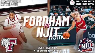 Fordham Women's Basketball vs NJIT | WFUV Sports Radio Broadcast