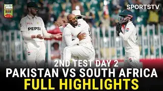 Full Highlights | Pakistan vs South Africa Test Series 2025 | 2nd Test Day 2 | PCB | M3U1U