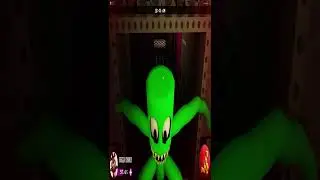 ROBLOX FREGGY Rainbow Friends GREEN Jumpscare  New Update #shorts