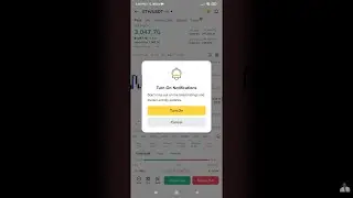 Как настроить оповещения о ценах в мобильном приложении Binance (Как настроить уведомления в Bina...