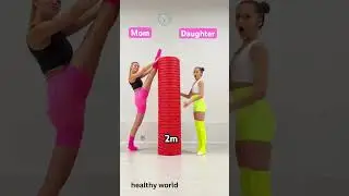 Healthy flexibility chanllange.Healthy world