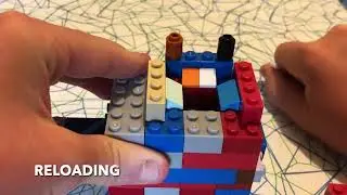 Lego Candy Dispenser! *4 rounds #lego #candy #dispenser