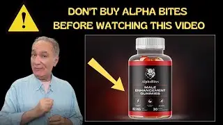 ALPHA BITES REVIEW- ALPHA BITES HONEST REVIEW ⚠️❌WATCH NOW! Alpha Bites Gummies