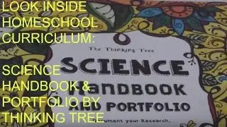 LOOK INSIDE HOMESCHOOL CURRICULUM: Science handbook & portfolio by Thinking Tree