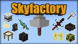 Skyfactory V4 Minecraft Bedrock Edition Addon Modpack
