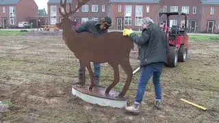 Hertenkunstwerk 2020 Wilbertoord