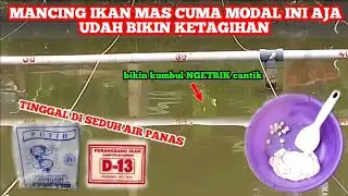 BIKIN KETAGIHAN‼️CUMA MODAL SEGINI TAPI HASILNYA MEMUASKAN  #umpanjitu #fishing #mancing