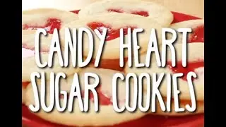 Candy Heart Sugar Cookies