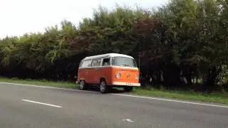 VW Kombi with Subaru EZ30 H6 engine and Subaru 5 Speed gearbox 0 100 from outside