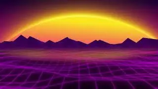 Retro Vintage Style Loop Motion Graphics Animated Background by #MotionMade