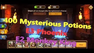 Epic Summoners | 400 Mysterious Potions | E3 Phoenix | E2 Monkey King | Dragon Island | Trinh Nguyen