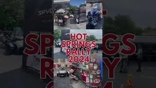 Spyder Extras -  Hot Springs Can-Am Spyder Rally 2024 #canamspyder #canam #spyder #seatosky #shorts