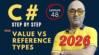 C# Value types and reference types – Beginner Friendly Tutorial –  Csharp programming 2026