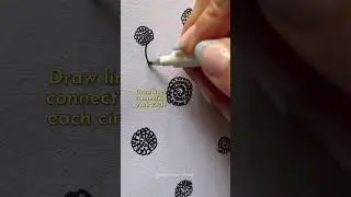 Easy art for over-thinkers #mindfulness #arttutorial #anxietyrelief #artforbeginners #mentalhealth