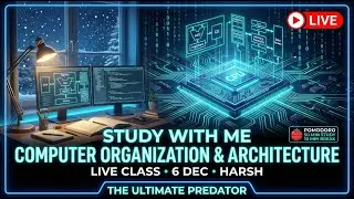 📚 Study With Me LIVE | Deep Focus | Pomodoro Timer ⏳