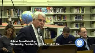 ORCSD School Board Meeting October 21st, 2015